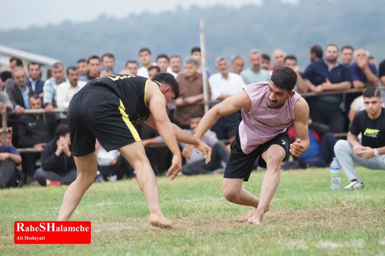 اولین روز مسابقات کشتی بزرگ لوچو در بندپی بابل +تصاویر — تصویر 42