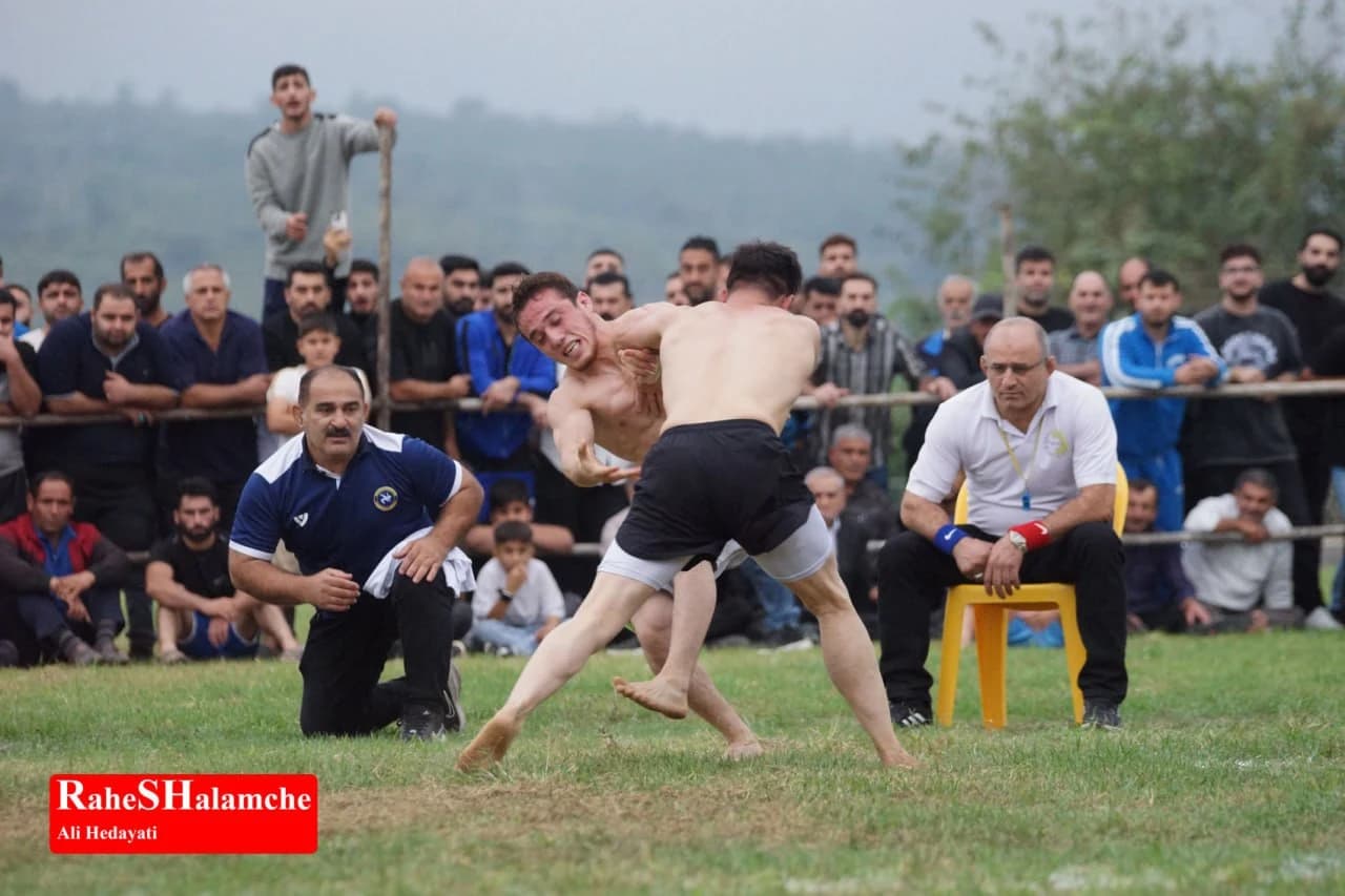 اولین روز مسابقات کشتی بزرگ لوچو در بندپی بابل +تصاویر — تصویر 58