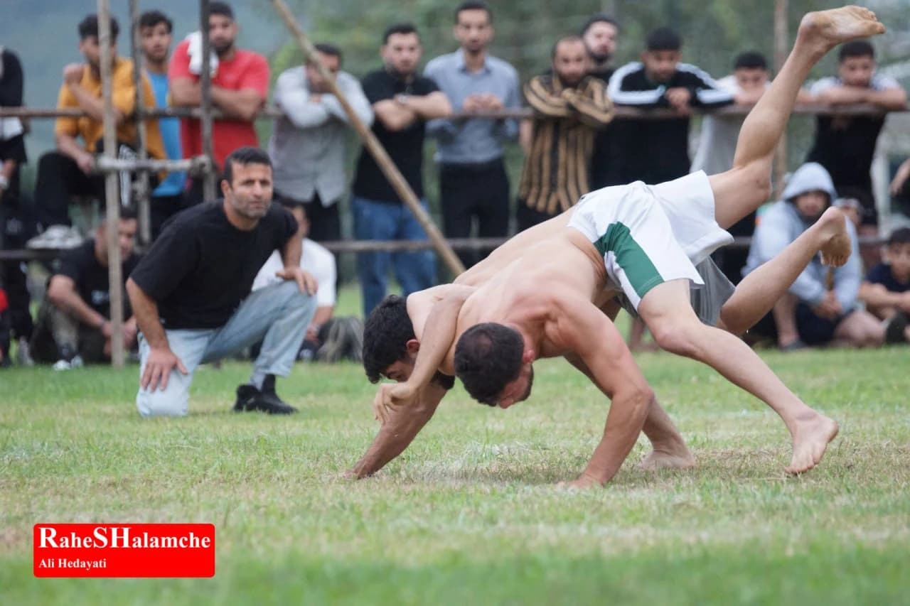 اولین روز مسابقات کشتی بزرگ لوچو در بندپی بابل +تصاویر — تصویر 51