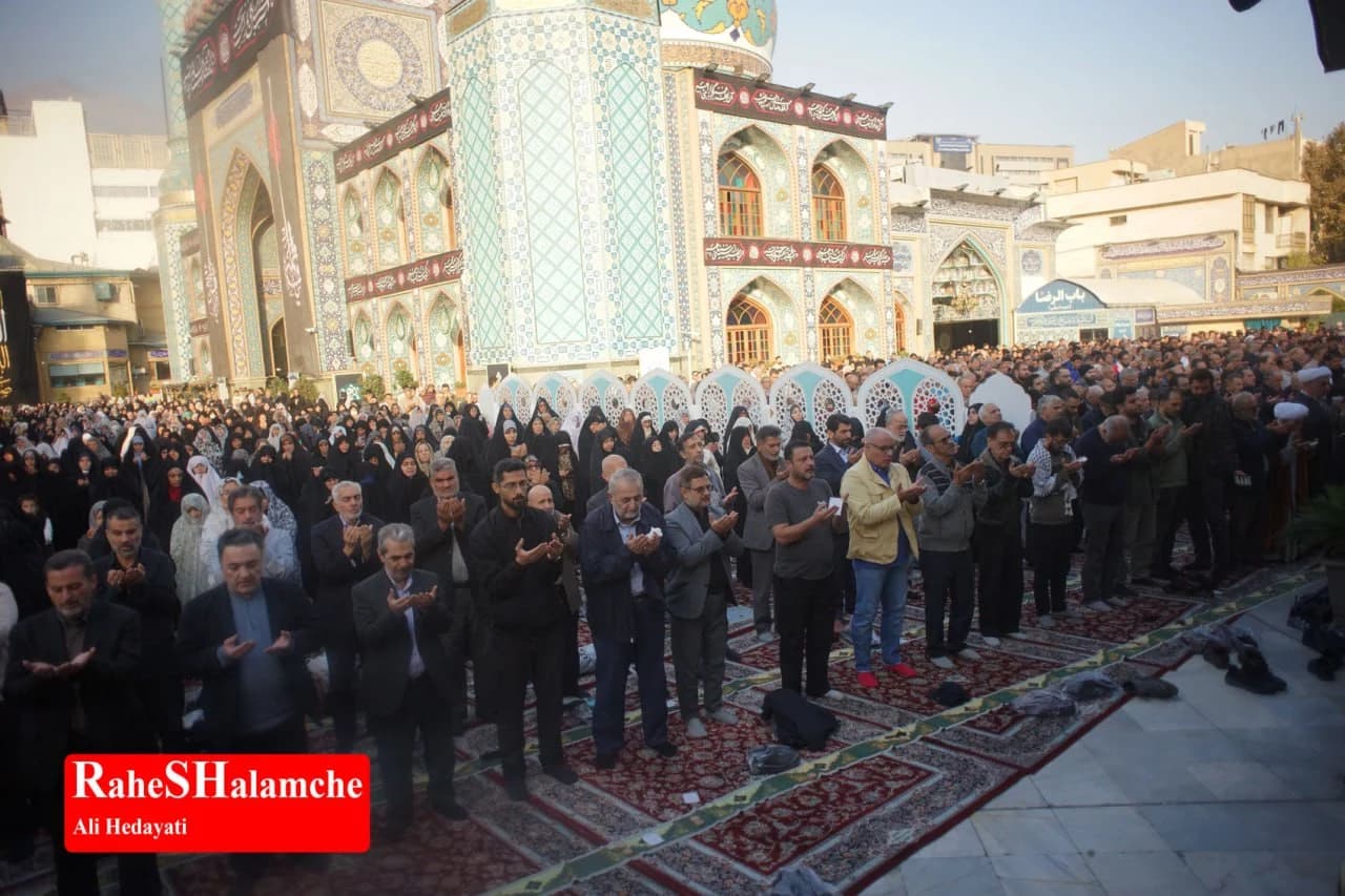 اقامه نماز طلب باران در ایران و امامزاده صالح(ع) تجریش تهران برگزار شد +تصاویر — تصویر 41