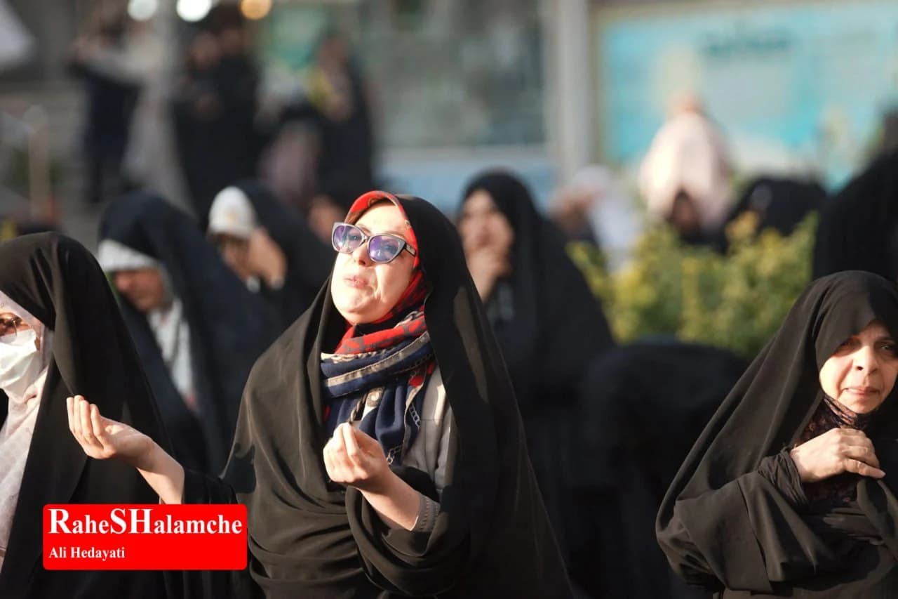 اقامه نماز طلب باران در ایران و امامزاده صالح(ع) تجریش تهران برگزار شد +تصاویر — تصویر 22