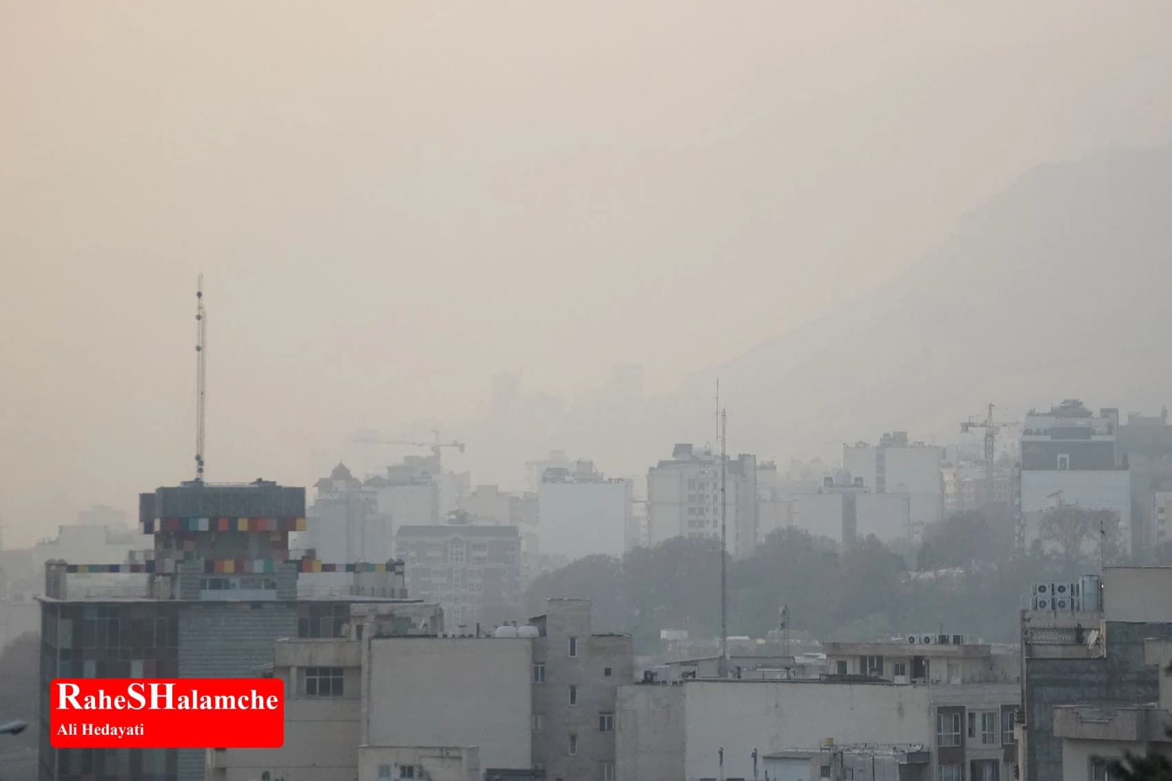 هوای تهران از دریچه لنز دوربین شلمچه — تصویر 3