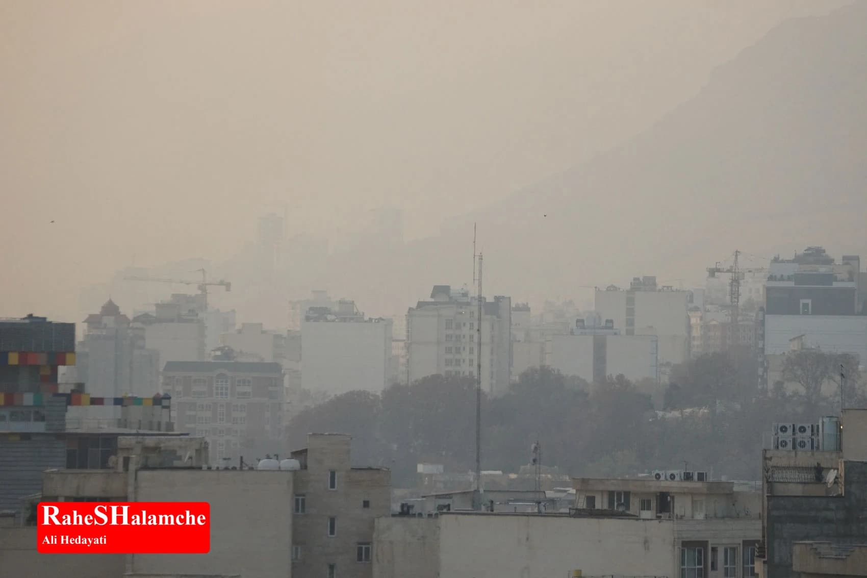 هوای تهران از دریچه لنز دوربین شلمچه — تصویر 2