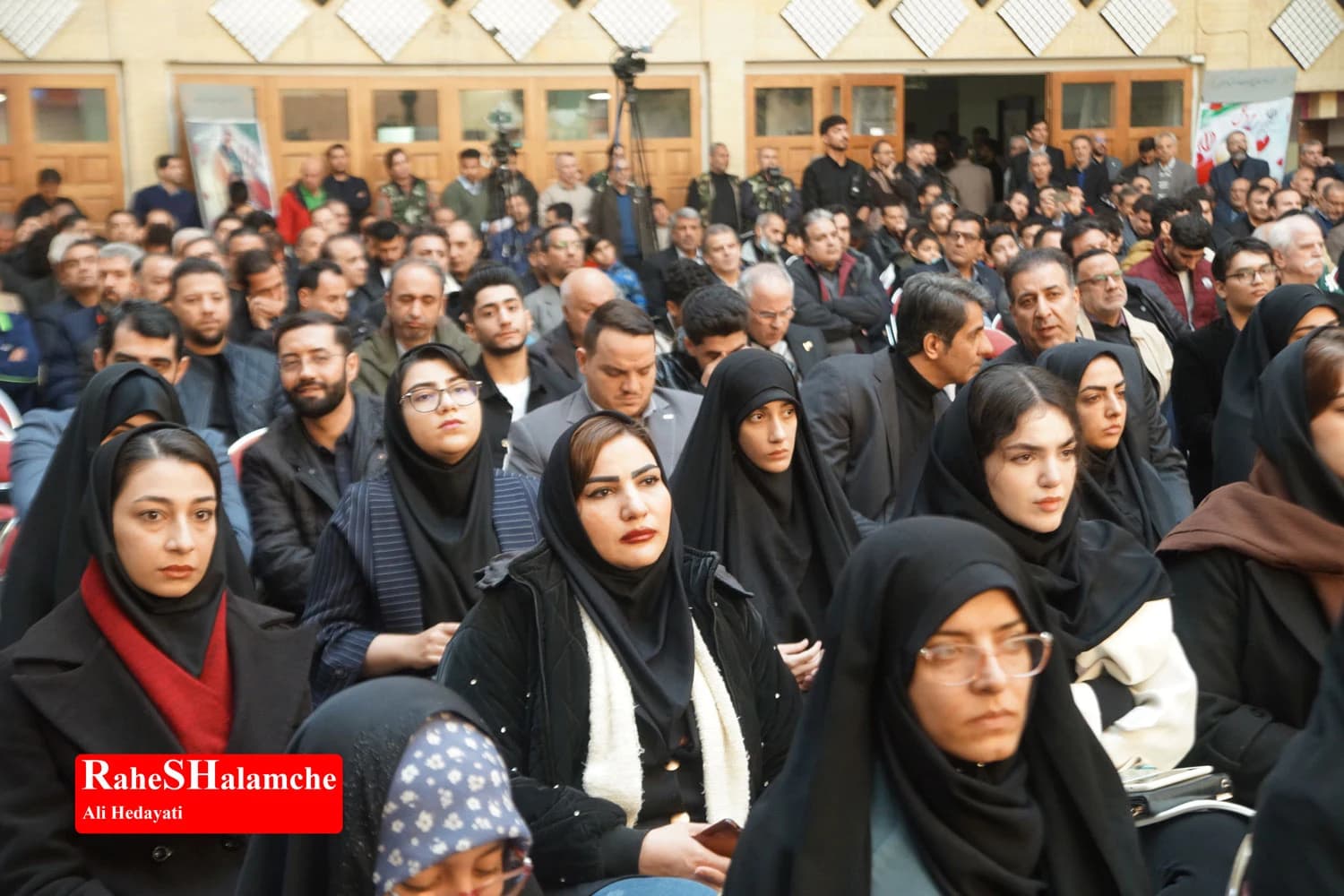 مراسم تجدید میثاق جامعه ورزش با شهدای انقلاب +تصاویر — تصویر 13