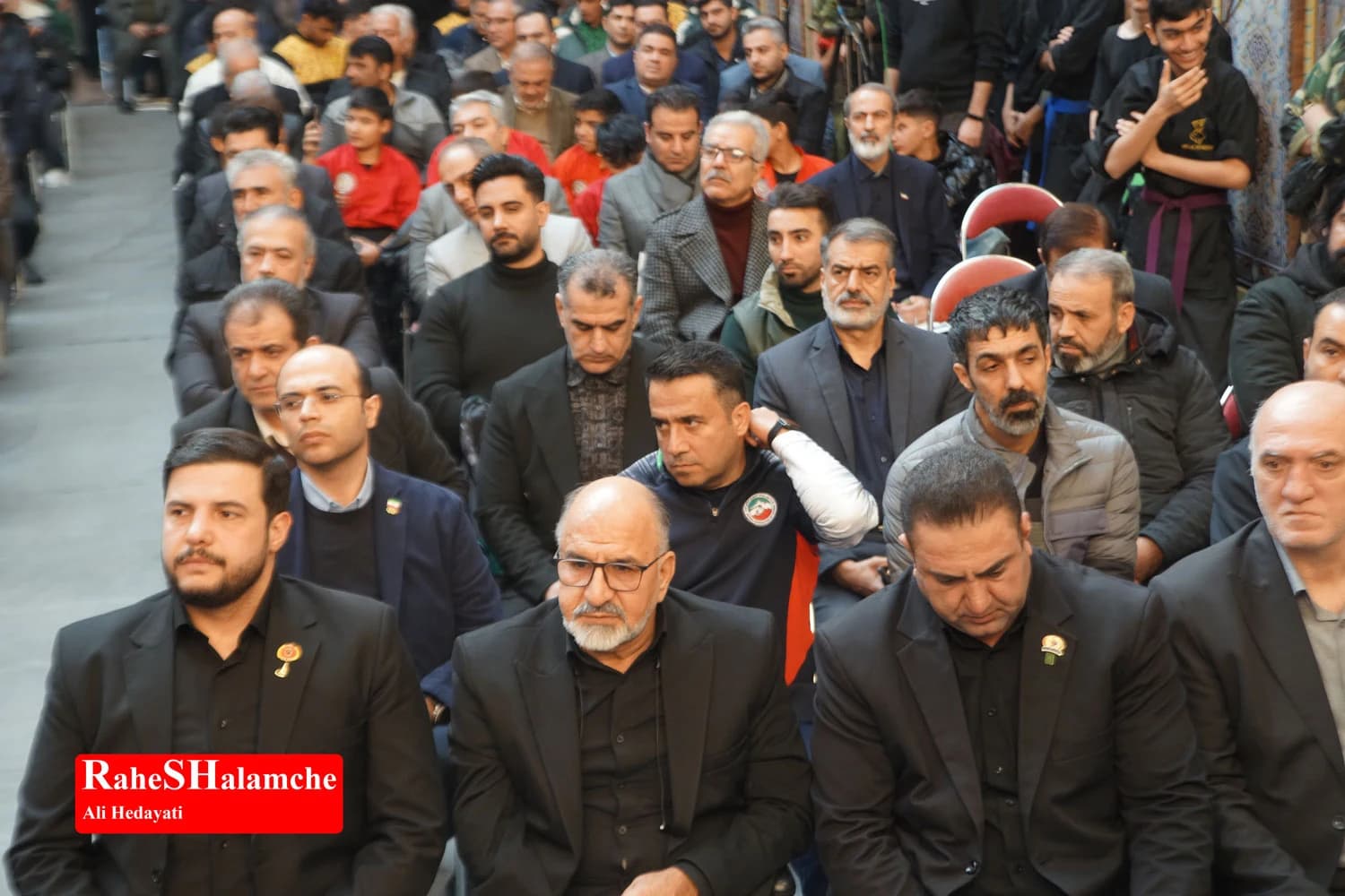 مراسم تجدید میثاق جامعه ورزش با شهدای انقلاب +تصاویر — تصویر 12