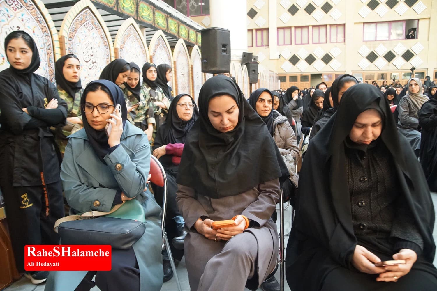 مراسم تجدید میثاق جامعه ورزش با شهدای انقلاب +تصاویر — تصویر 16