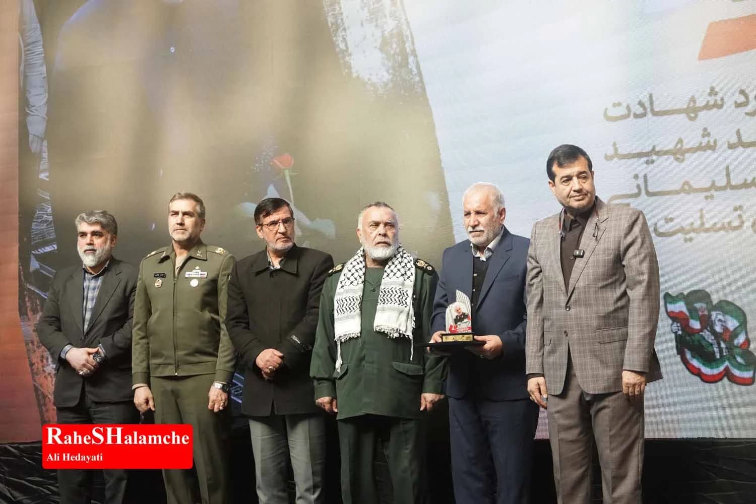 مراسم تجدید میثاق جامعه ورزش با شهدای انقلاب +تصاویر — تصویر 50