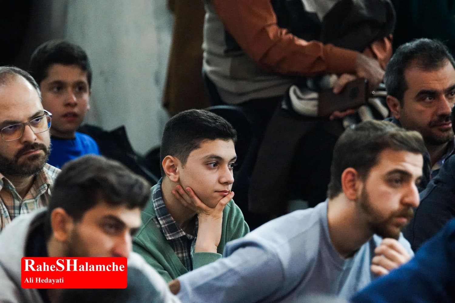حضور سعید جلیلی در مسجد حضرت ولیعصر(عج) نارمک +تصاویر — تصویر 40