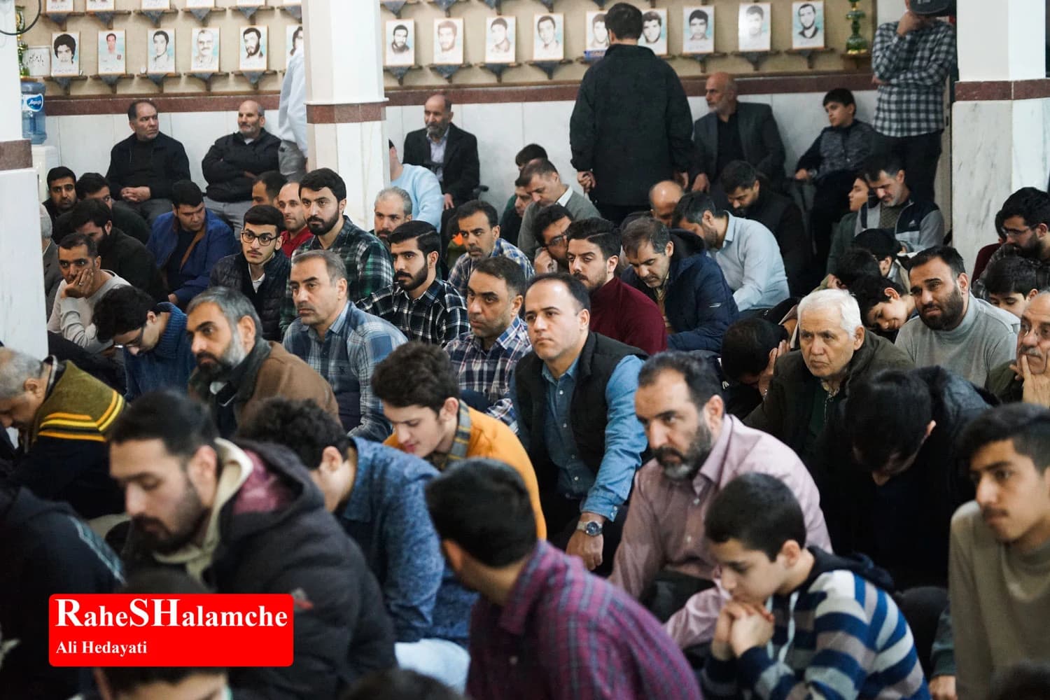 حضور سعید جلیلی در مسجد حضرت ولیعصر(عج) نارمک +تصاویر — تصویر 31