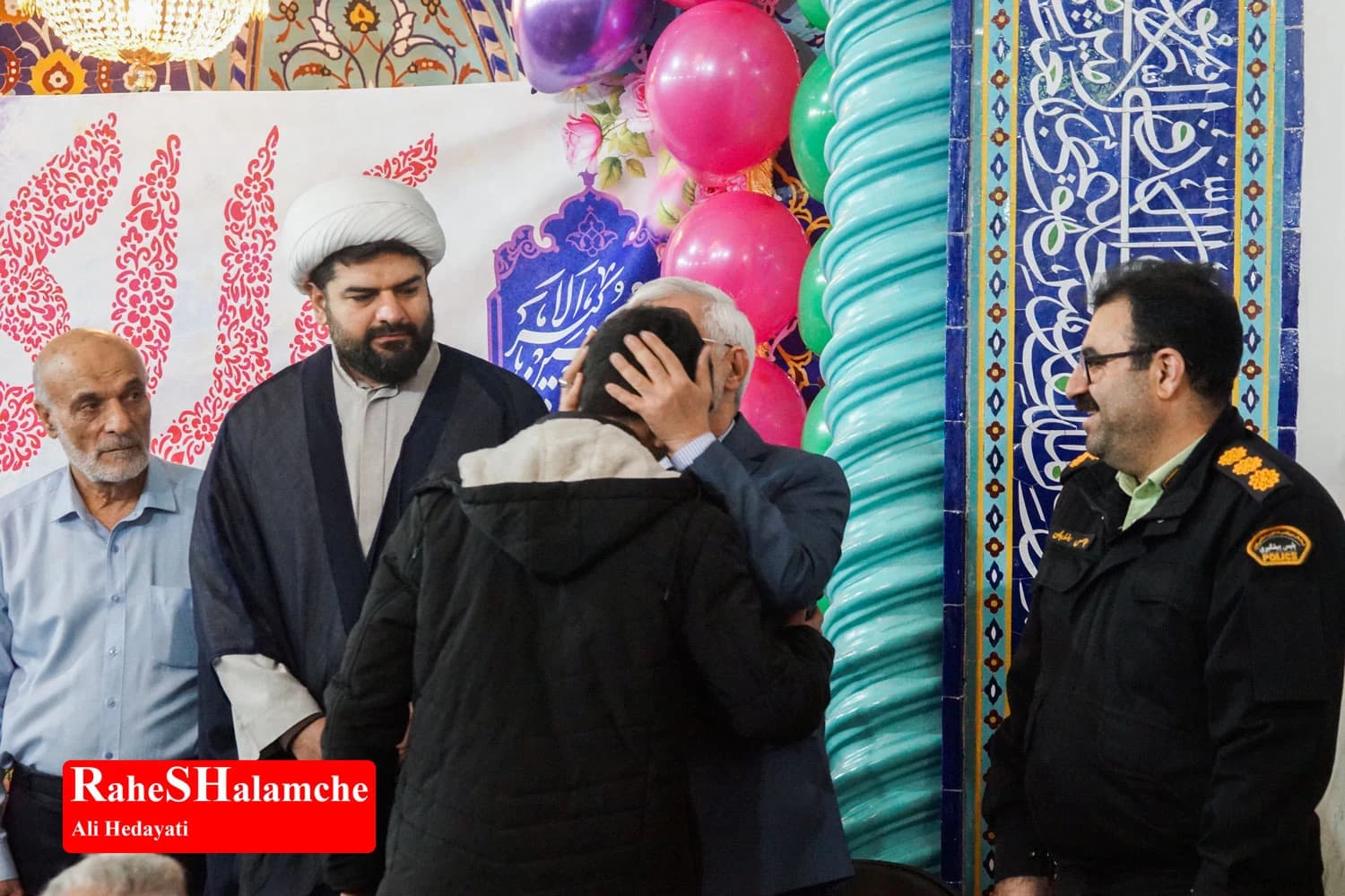 حضور سعید جلیلی در مسجد حضرت ولیعصر(عج) نارمک +تصاویر — تصویر 12