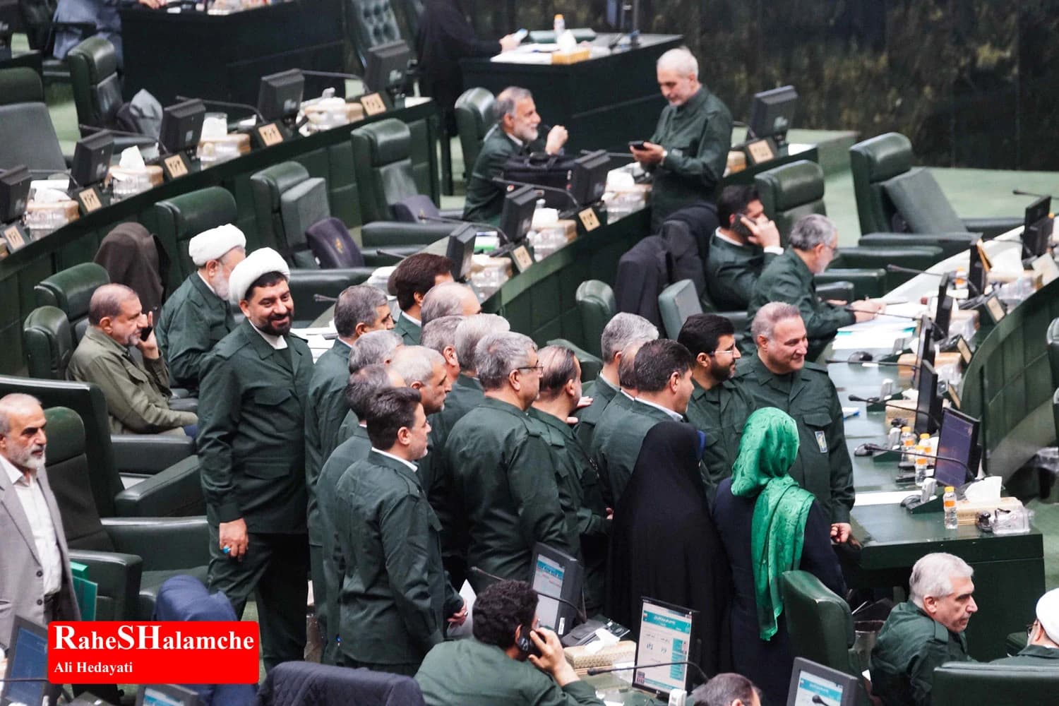 نمایندگان سبزپوش در مجلس +تصاویر — تصویر 46