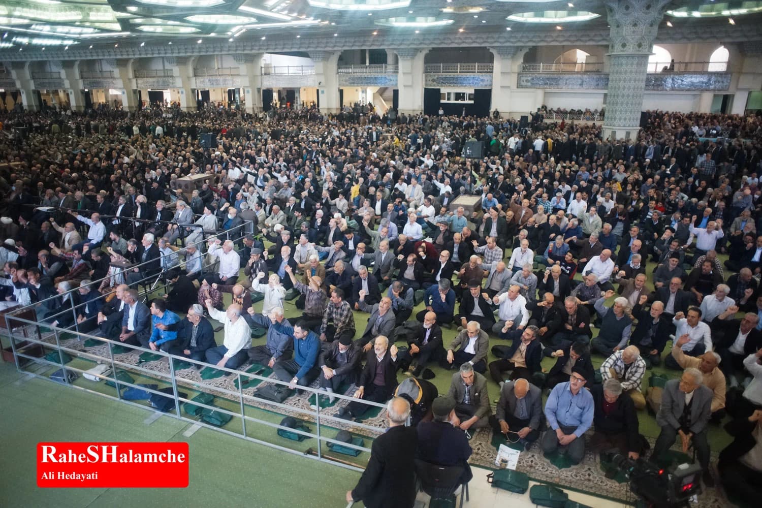 اولین نماز جمعه تهران در ماه رمضان 1404 +تصاویر — تصویر 45