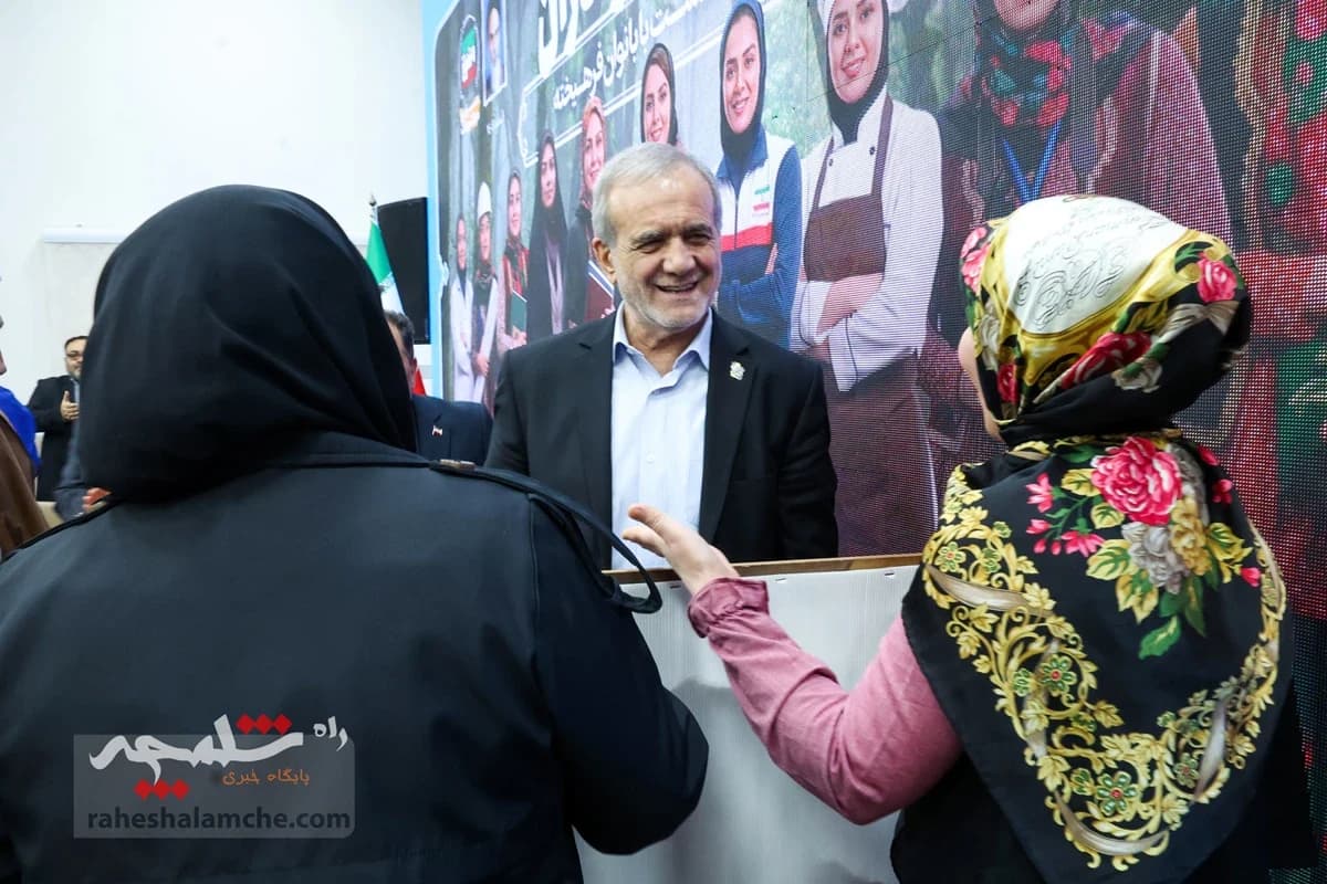 گزارش تصویری از حضور پزشکیان در مازندران — تصویر 11