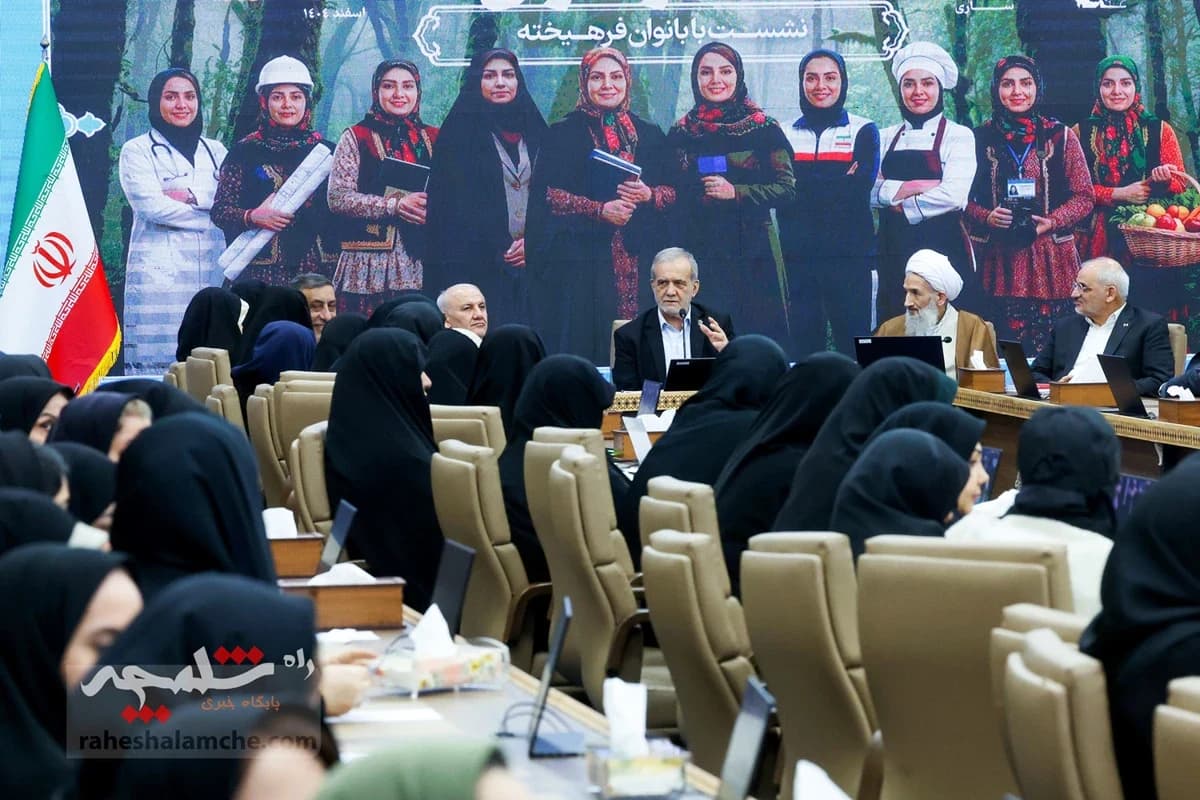 گزارش تصویری از حضور پزشکیان در مازندران — تصویر 28