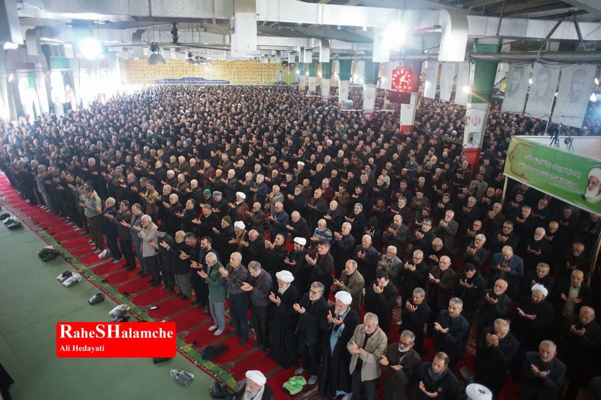 نماز پرشکوه جمعه بابل +تصاویر — تصویر 44