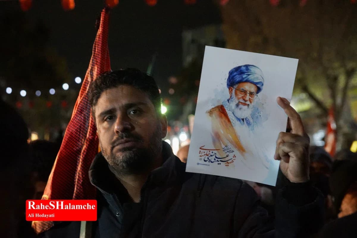 اجتماع مردم محله افسریه تهران برای بیعت با رهبر جدید +تصاویر — تصویر 34