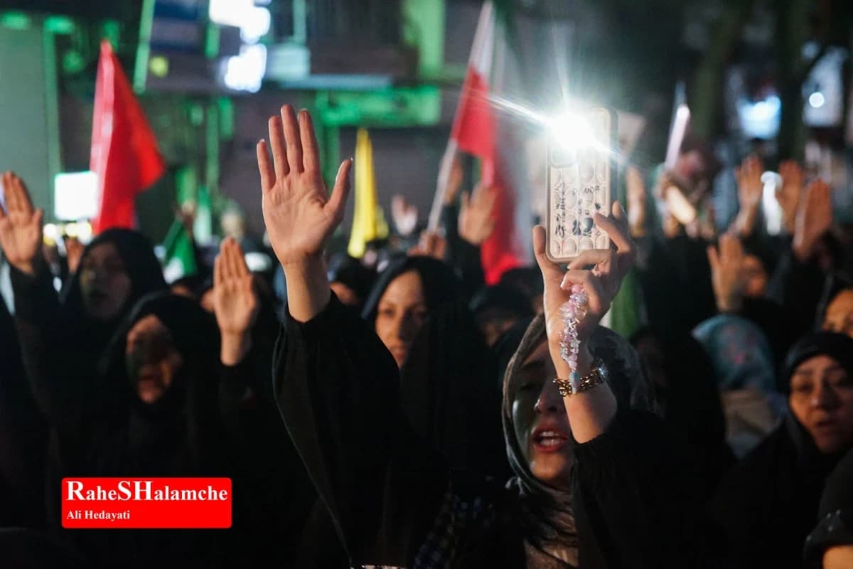 اجتماع مردم محله افسریه تهران برای بیعت با رهبر جدید +تصاویر — تصویر 39