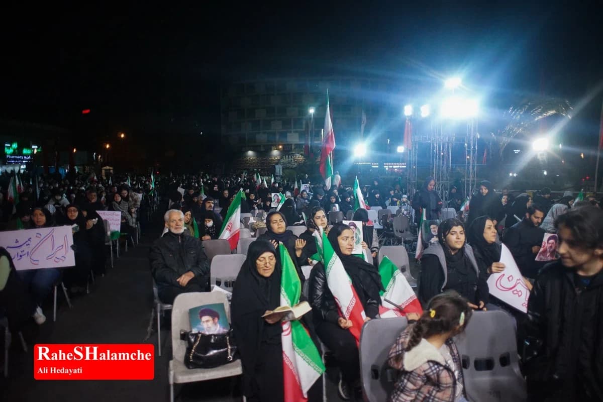 شب قدر بیستوسوم با حضور شهید جنگ رمضان در میدان ولیعصر(عج) +تصاویر — تصویر 15