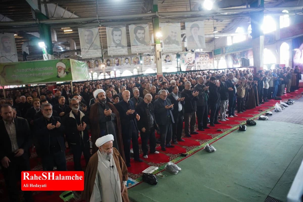 برگزاری اقامه نماز عید فطر و تشییع شهید در بابل +تصاویر — تصویر 6