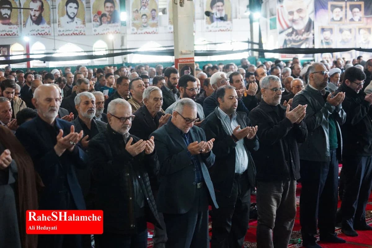 برگزاری اقامه نماز عید فطر و تشییع شهید در بابل +تصاویر — تصویر 9