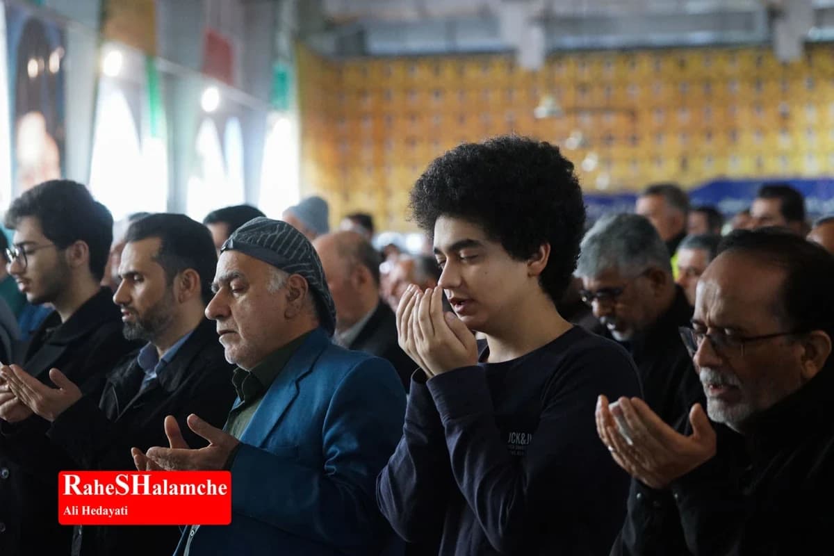 برگزاری اقامه نماز عید فطر و تشییع شهید در بابل +تصاویر — تصویر 11
