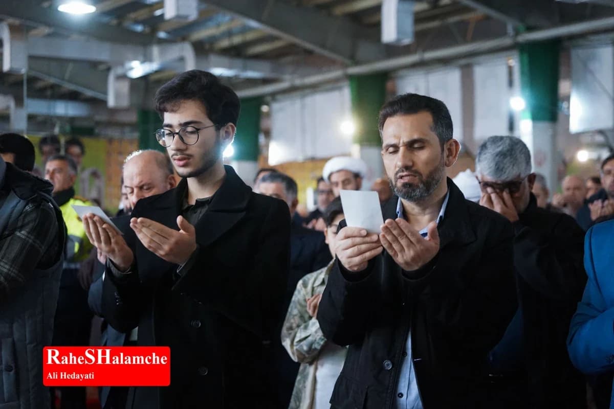 برگزاری اقامه نماز عید فطر و تشییع شهید در بابل +تصاویر — تصویر 12