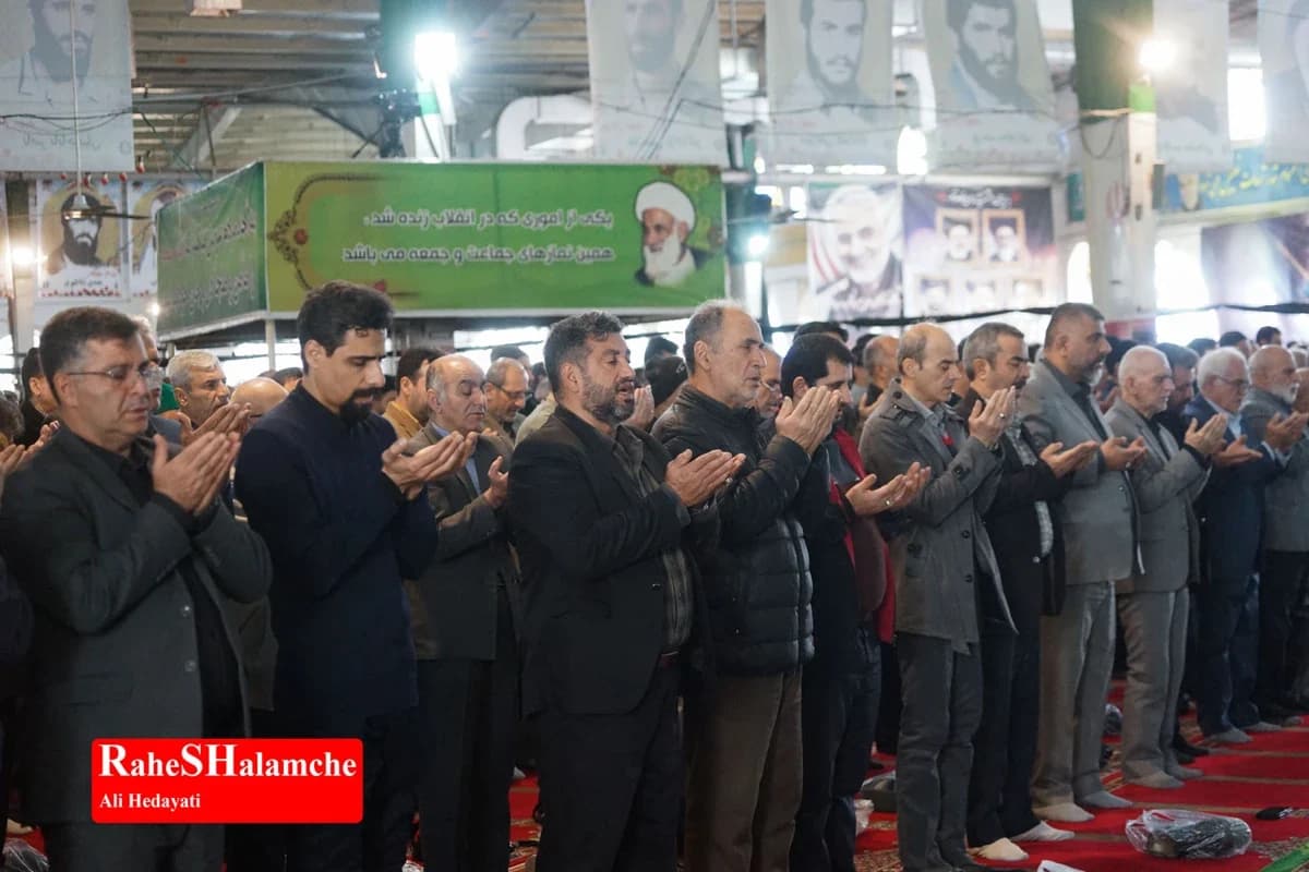 برگزاری اقامه نماز عید فطر و تشییع شهید در بابل +تصاویر — تصویر 15