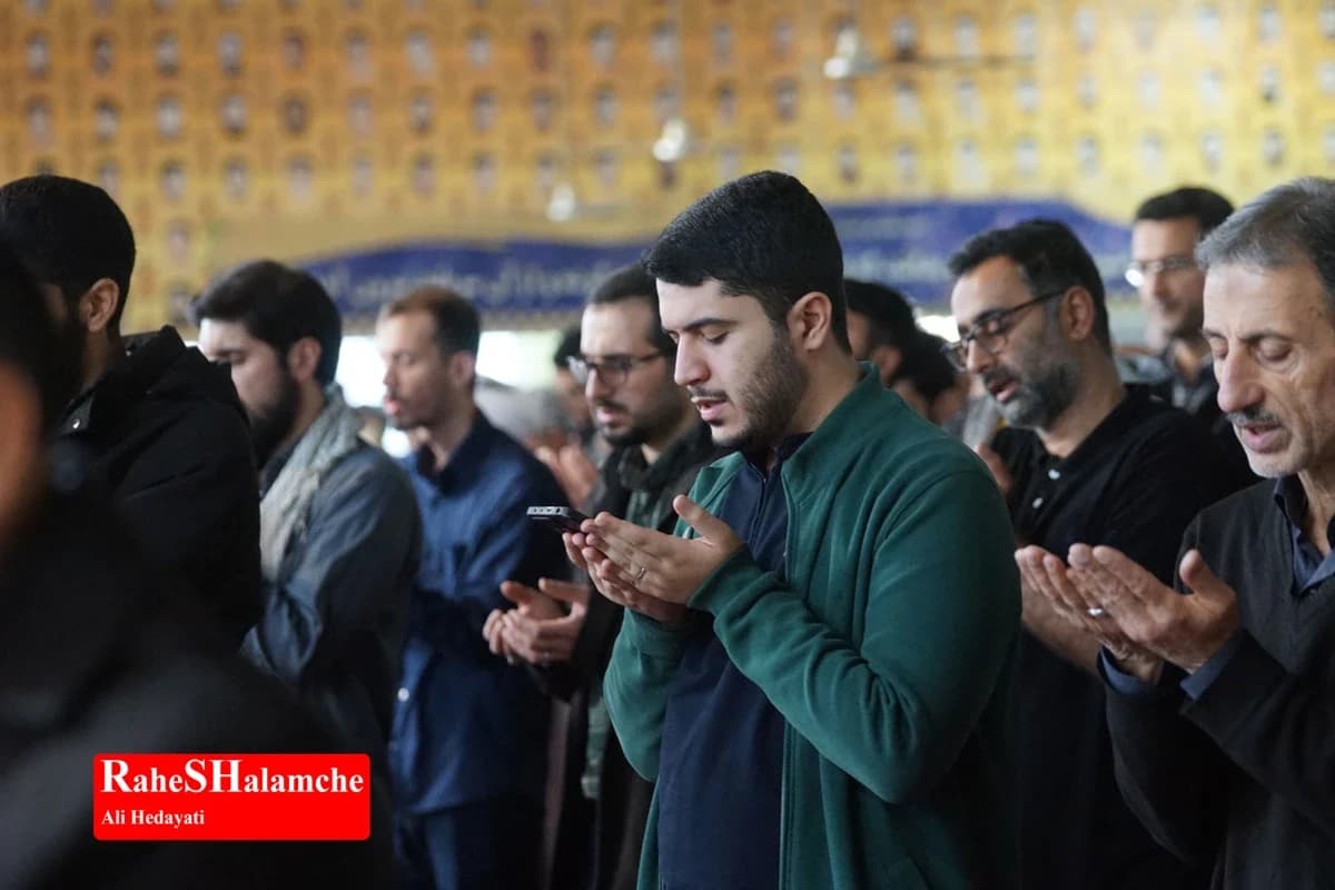 برگزاری اقامه نماز عید فطر و تشییع شهید در بابل +تصاویر — تصویر 16