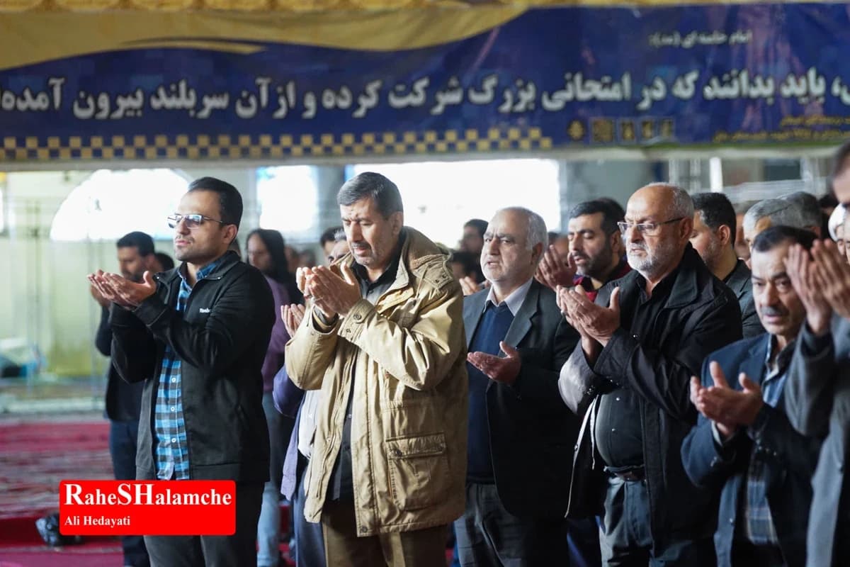 برگزاری اقامه نماز عید فطر و تشییع شهید در بابل +تصاویر — تصویر 18
