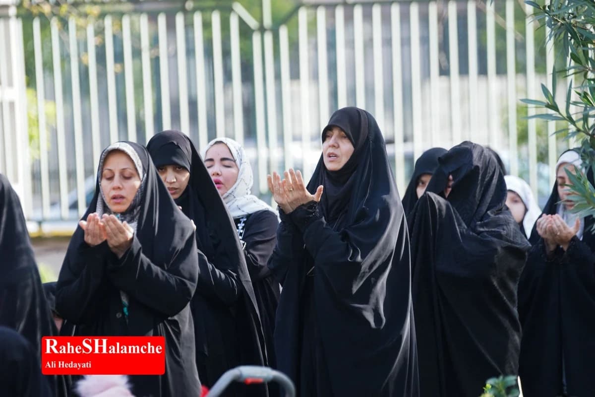 برگزاری اقامه نماز عید فطر و تشییع شهید در بابل +تصاویر — تصویر 26
