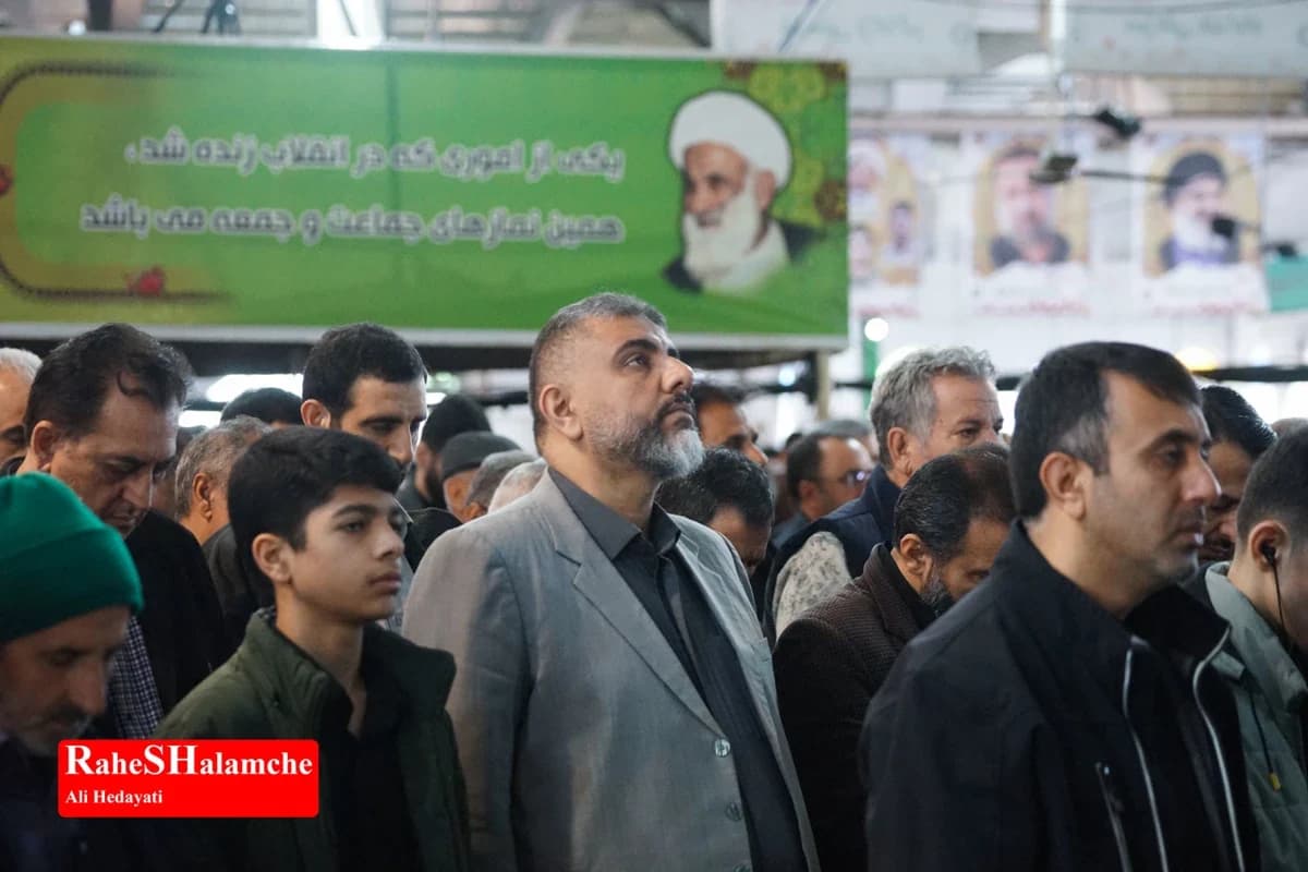 برگزاری اقامه نماز عید فطر و تشییع شهید در بابل +تصاویر — تصویر 49