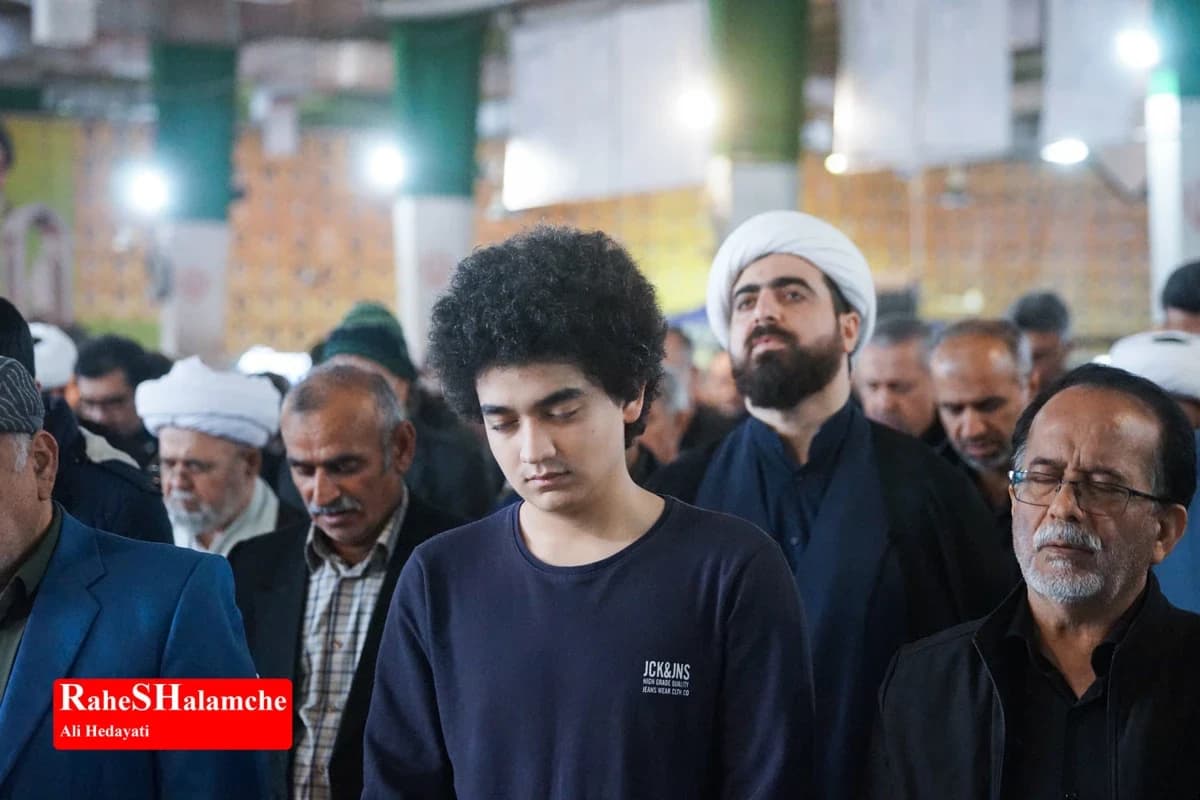 برگزاری اقامه نماز عید فطر و تشییع شهید در بابل +تصاویر — تصویر 50