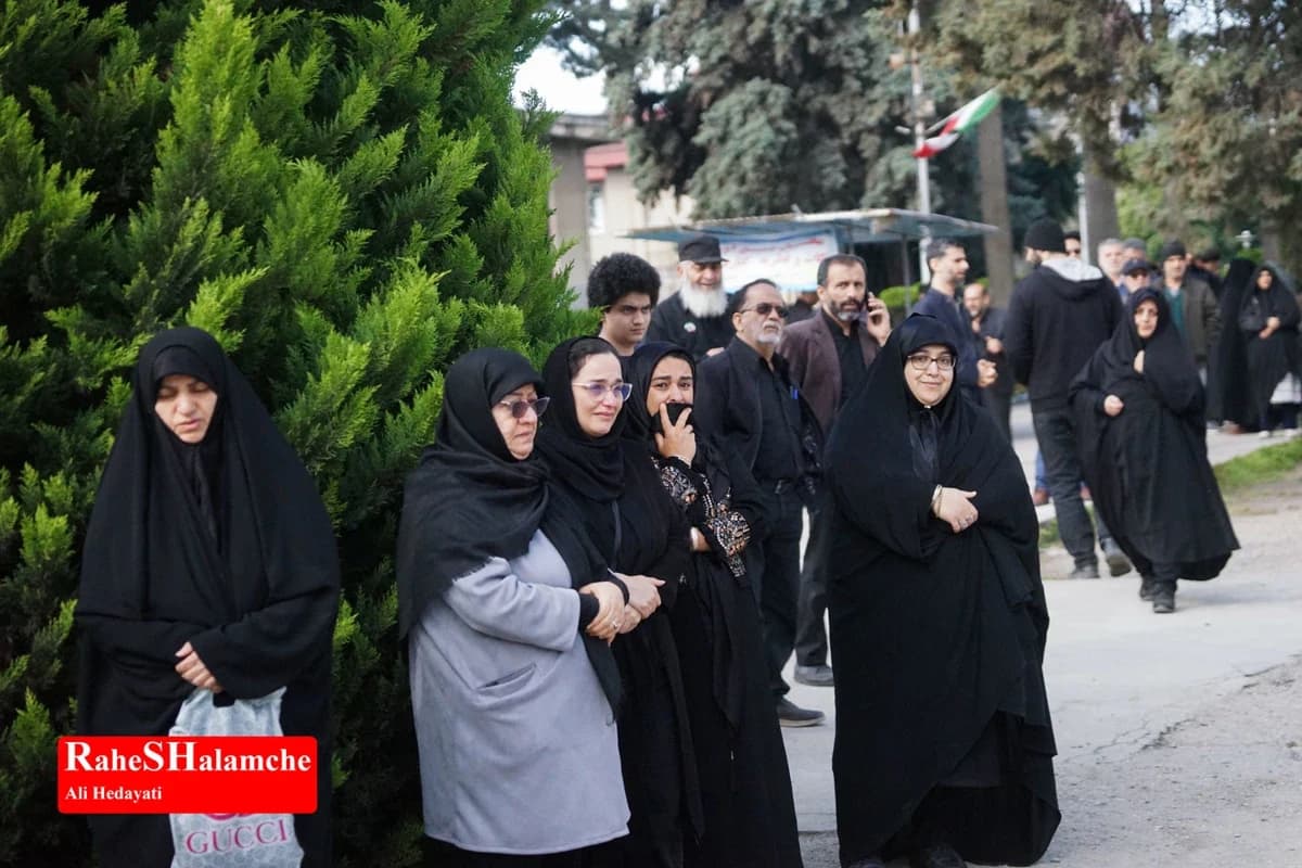 برگزاری اقامه نماز عید فطر و تشییع شهید در بابل +تصاویر — تصویر 56