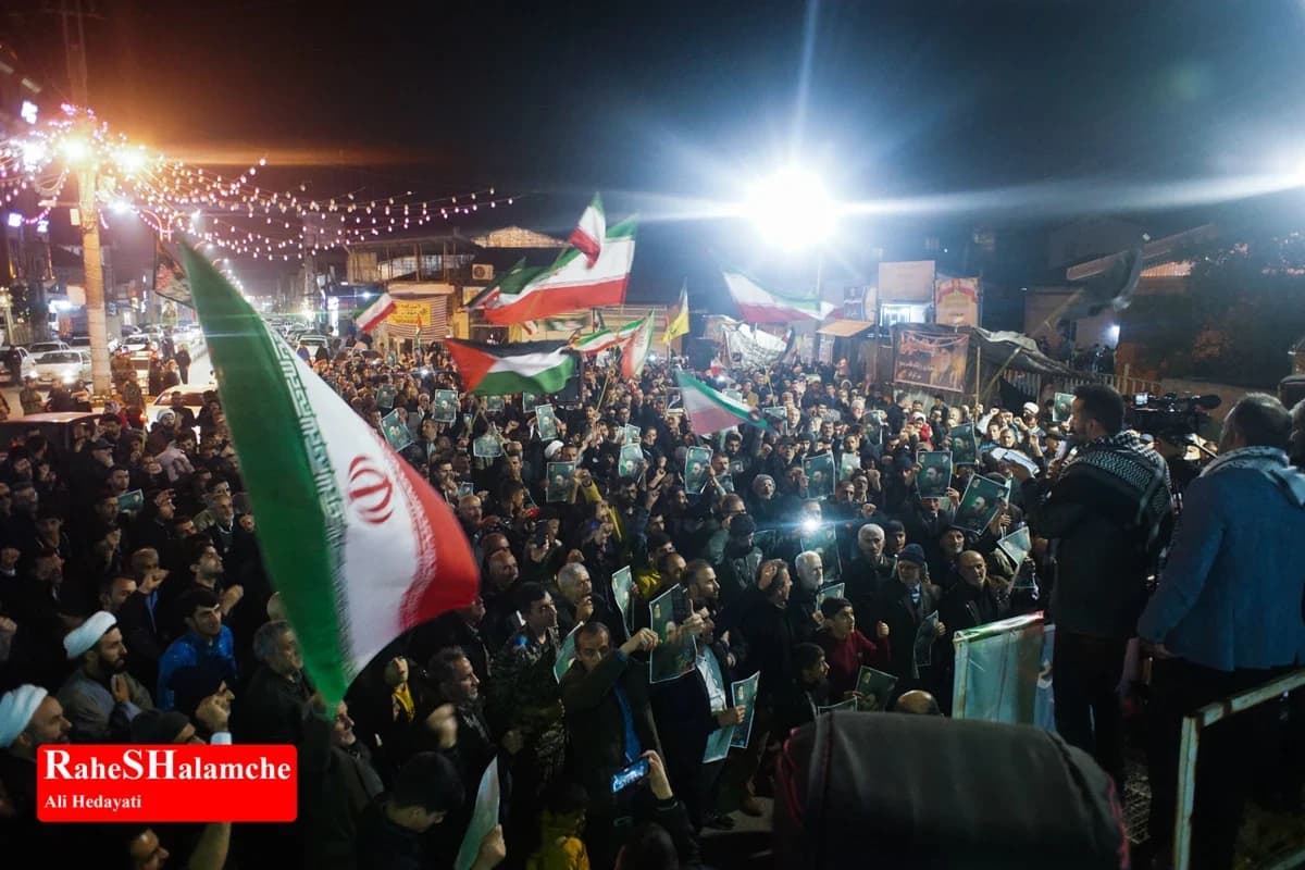 مردم بندپی شرقی بابل همچنان پای آرمانهای انقلاب اسلامی +تصاویر — تصویر 4