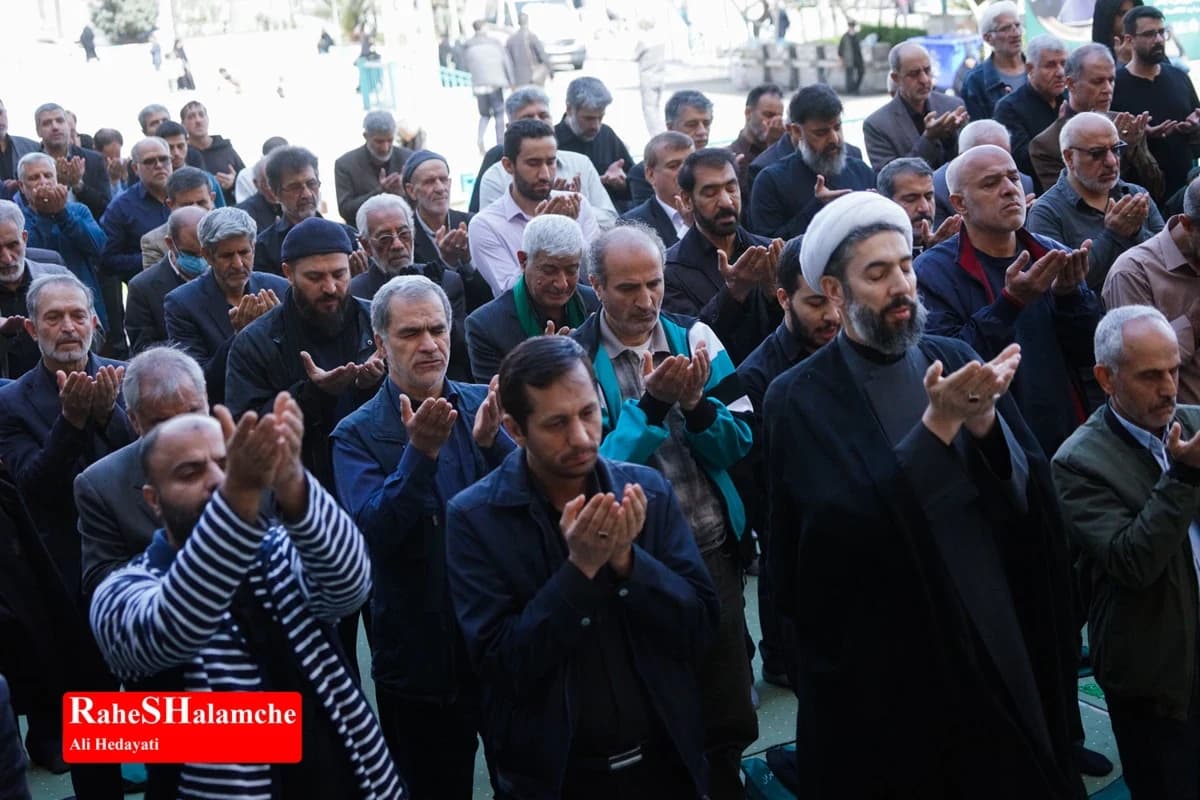 دومین نماز جمعه سال جدید در تهران برگزار شد +تصاویر — تصویر 57
