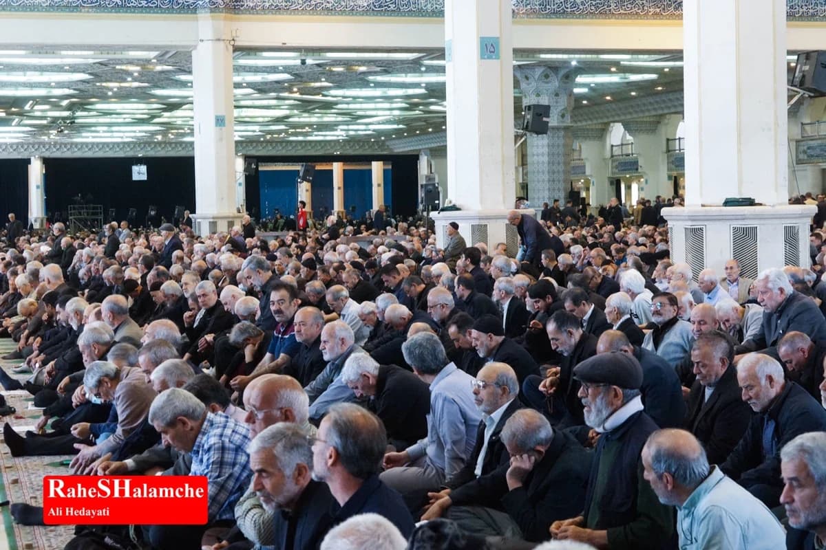 دومین نماز جمعه سال جدید در تهران برگزار شد +تصاویر — تصویر 29