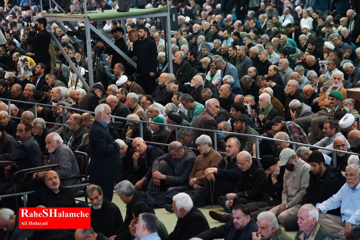 دومین نماز جمعه سال جدید در تهران برگزار شد +تصاویر — تصویر 43