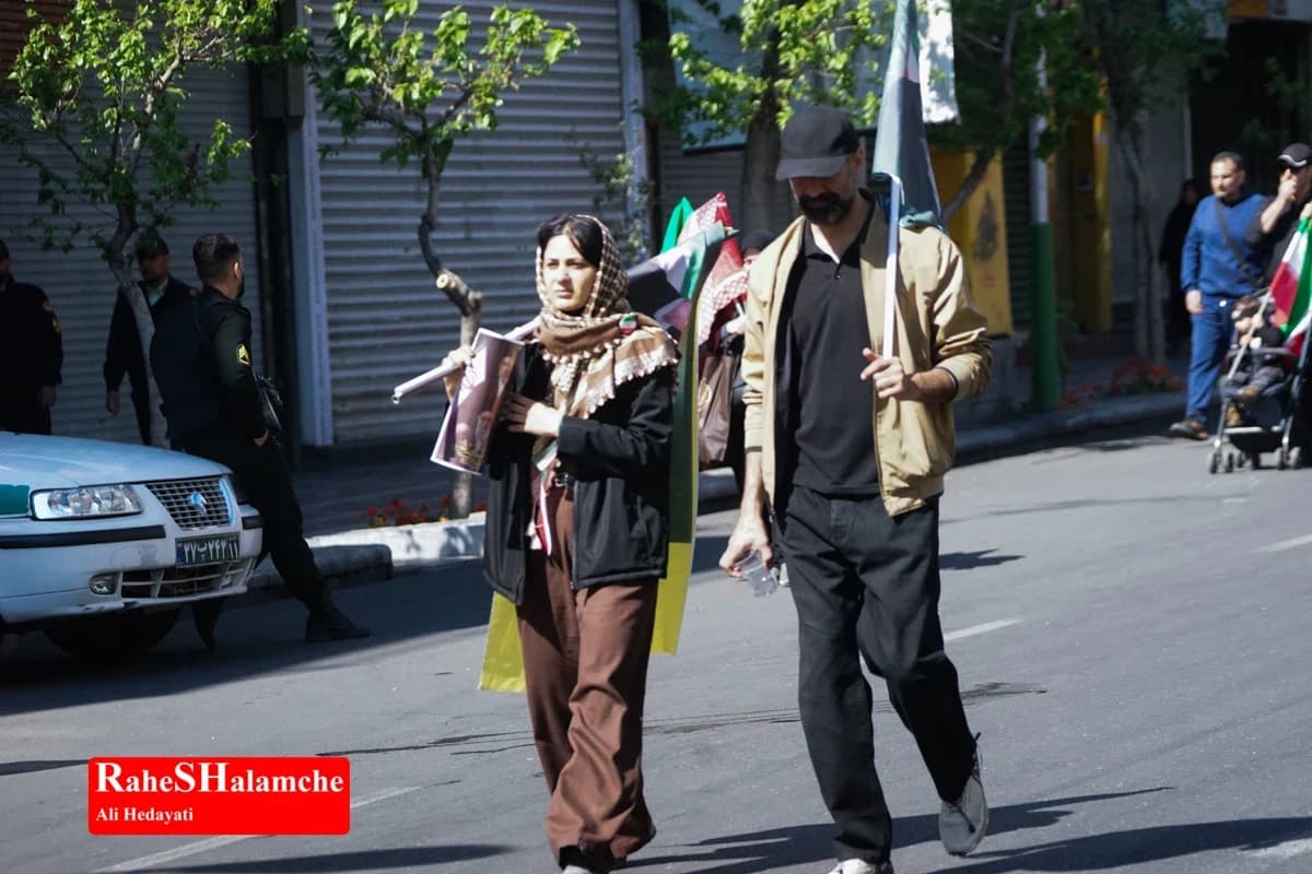 تهران عزادار اربعین «امام شهید» +تصاویر — تصویر 4