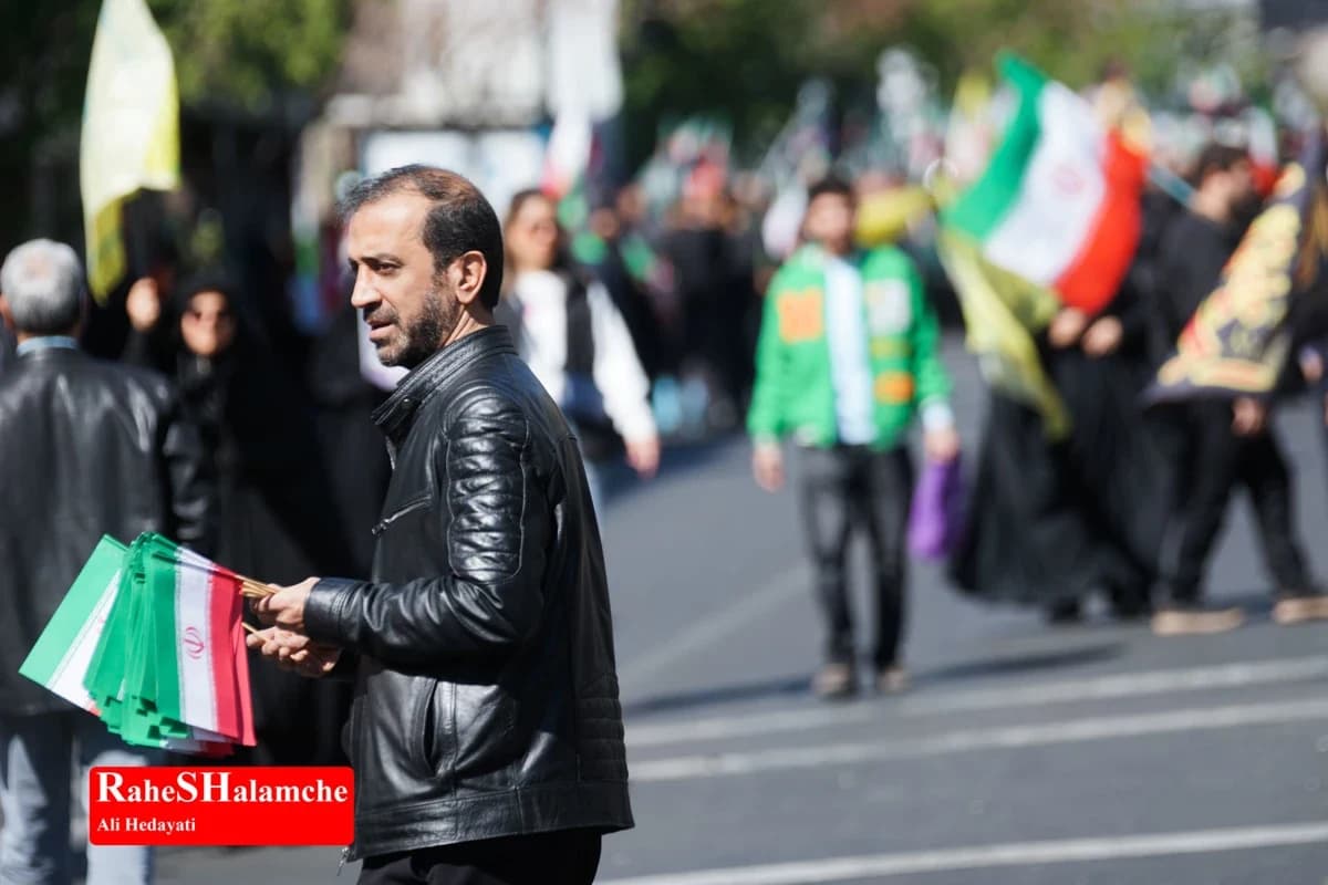 تهران عزادار اربعین «امام شهید» +تصاویر — تصویر 9
