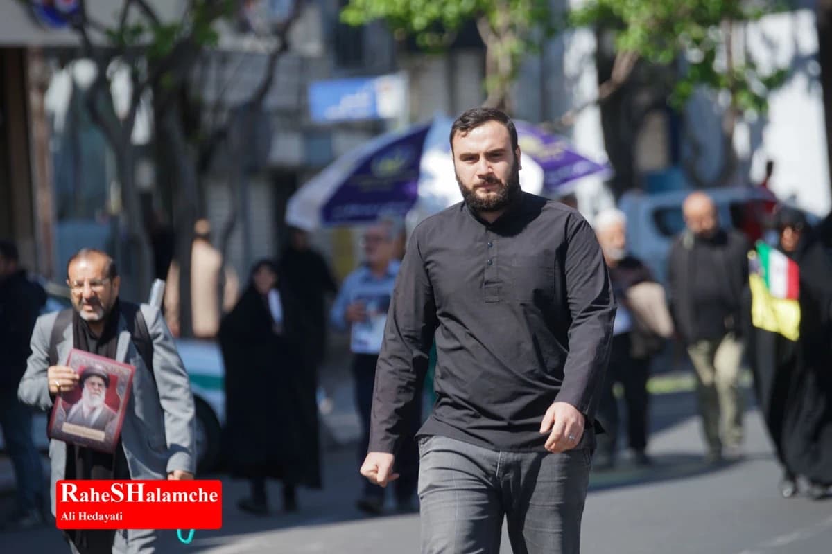 تهران عزادار اربعین «امام شهید» +تصاویر — تصویر 28