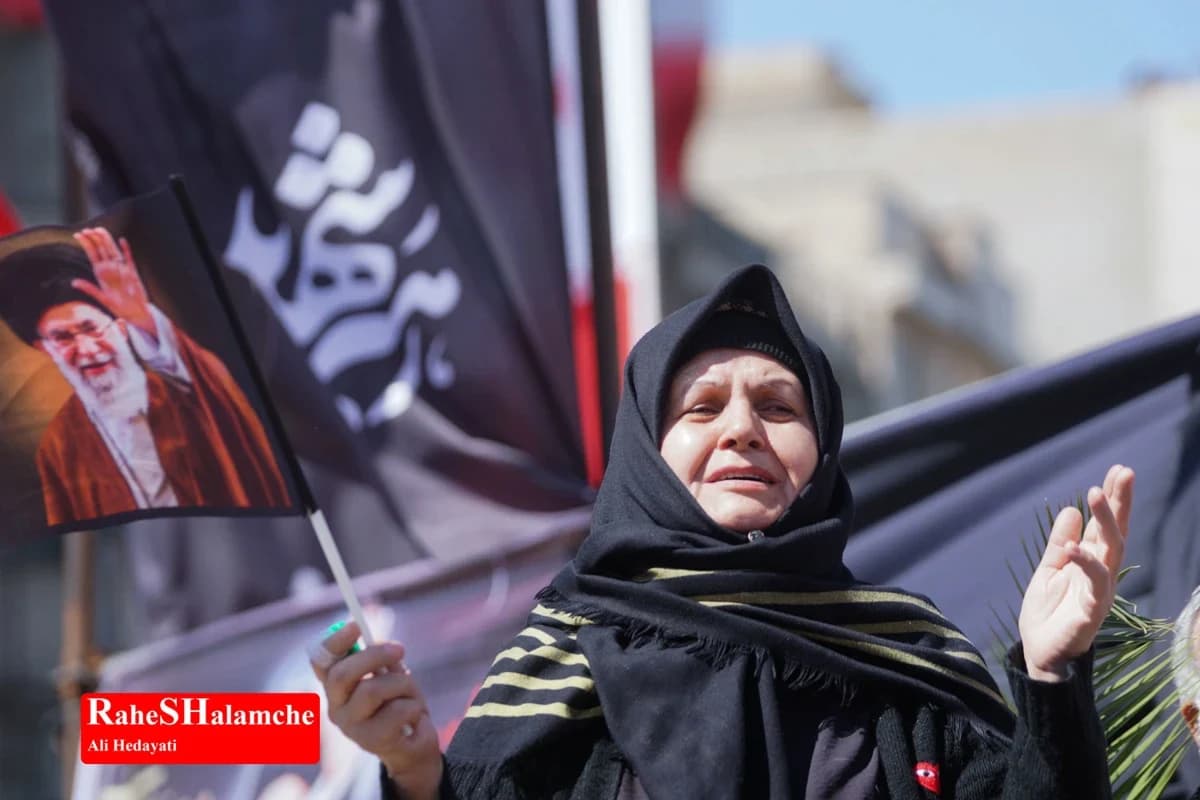 تهران عزادار اربعین «امام شهید» +تصاویر — تصویر 36
