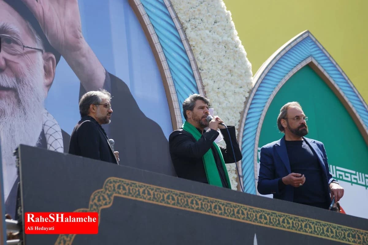 تهران عزادار اربعین «امام شهید» +تصاویر — تصویر 67