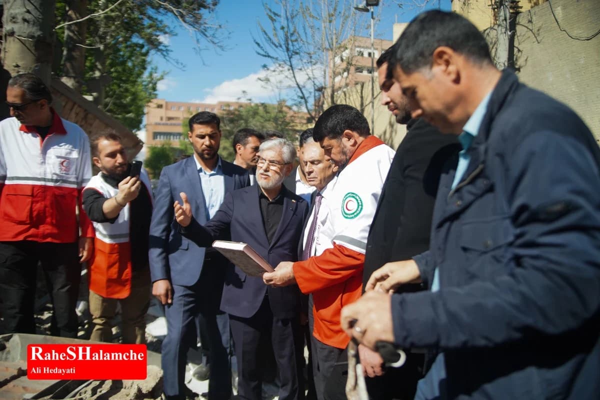 گزارش تصویری از آثار حملات موشکی در دانشگاه شریف و منازل مسکونی — تصویر 5