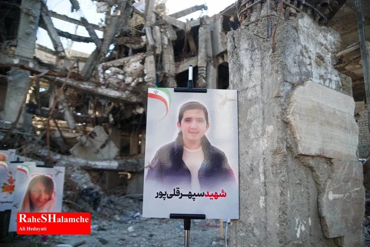 گزارش تصویری از آثار حملات موشکی در دانشگاه شریف و منازل مسکونی — تصویر 31