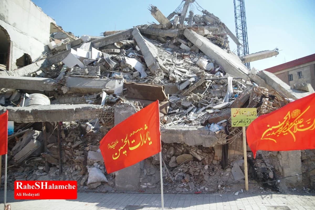 گزارش تصویری از آثار حملات موشکی در دانشگاه شریف و منازل مسکونی — تصویر 46