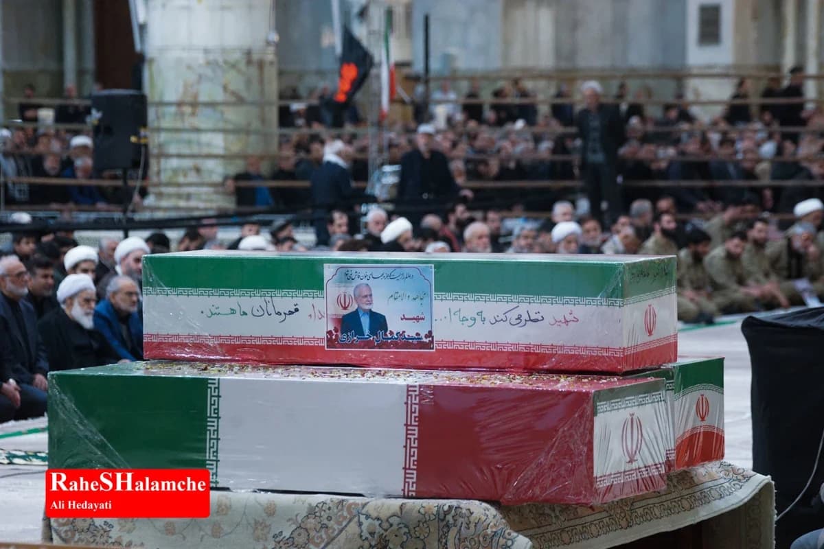 نماز جمعه این هفته تهران در حرم مطهر امام خمینی(ره) برگزار شد +تصاویر — تصویر 62