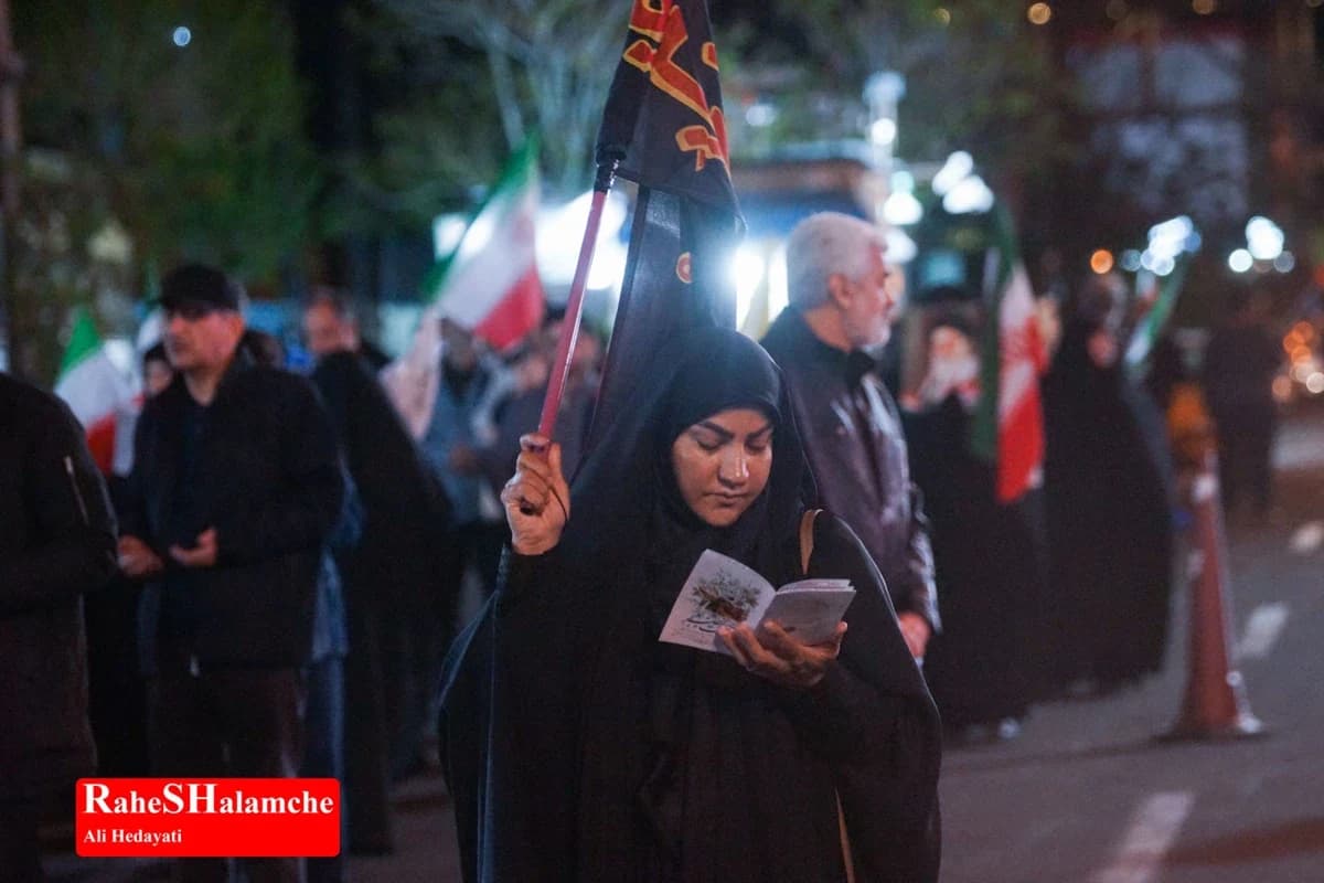 چهلودومین شب مقاومت در میدان المپیک تهران +تصاویر — تصویر 14