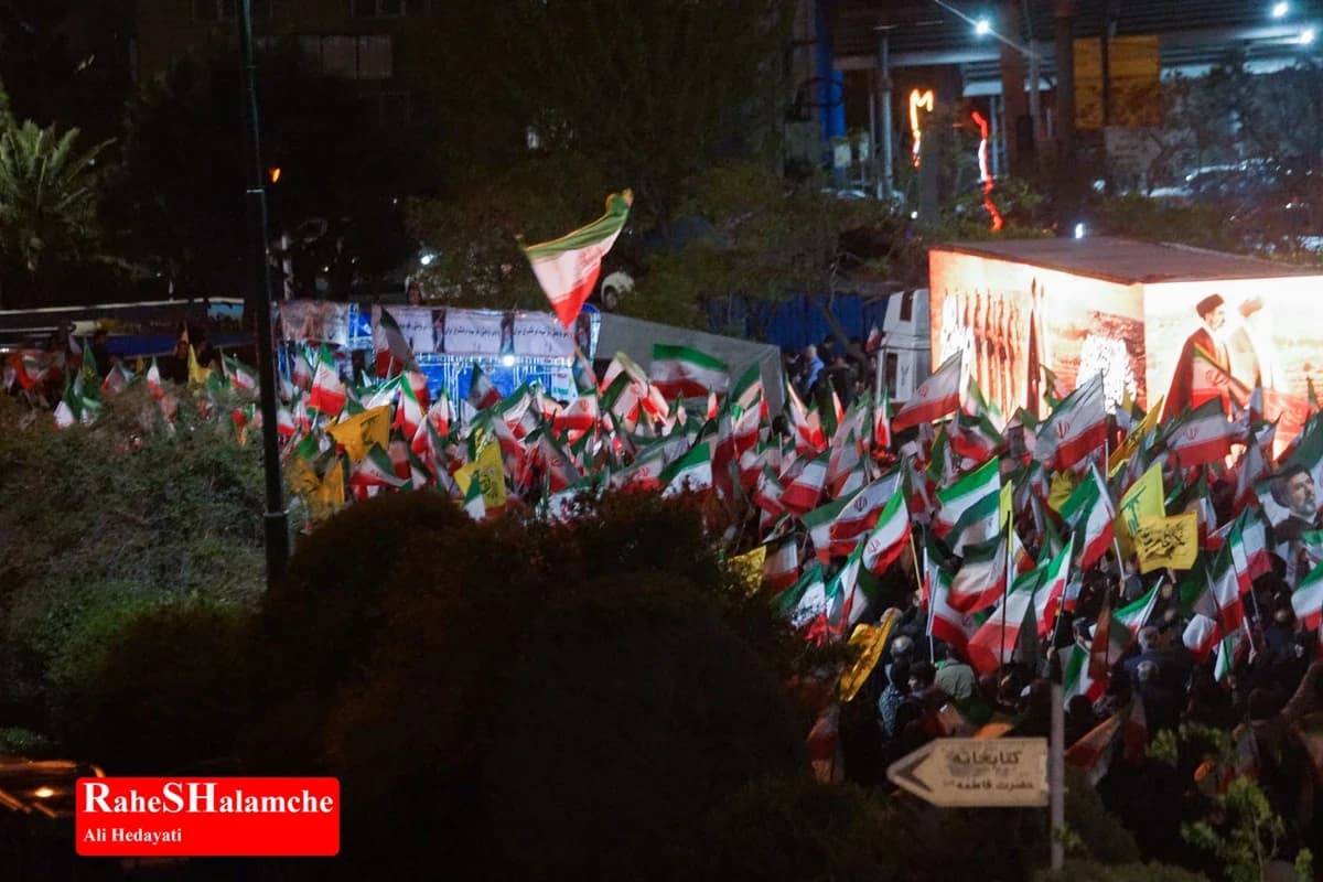 چهلودومین شب مقاومت در میدان المپیک تهران +تصاویر — تصویر 28