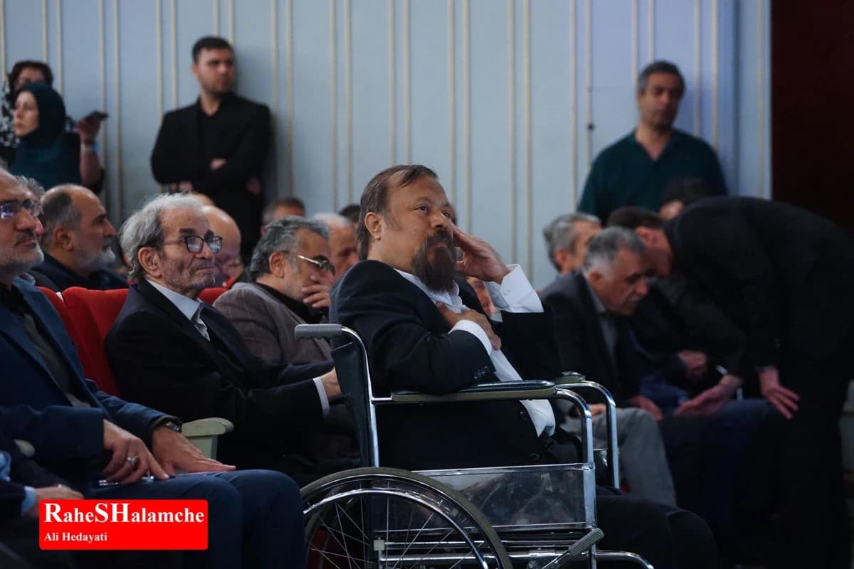 آئین سوگ اربعین امام شهید در تالار وحدت برگزار شد +تصاویر — تصویر 49