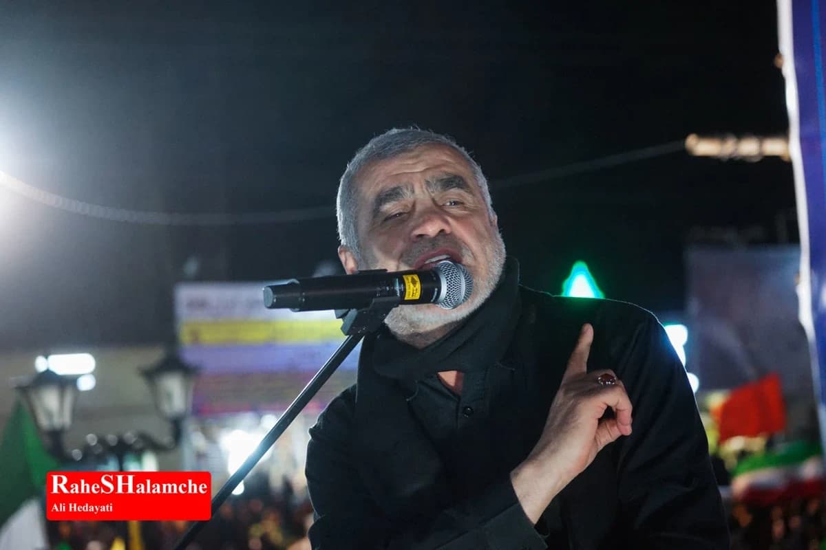 چهلوچهارمین اجتماع شبانه در ساوه با حضور نیکزاد +تصاویر — تصویر 12